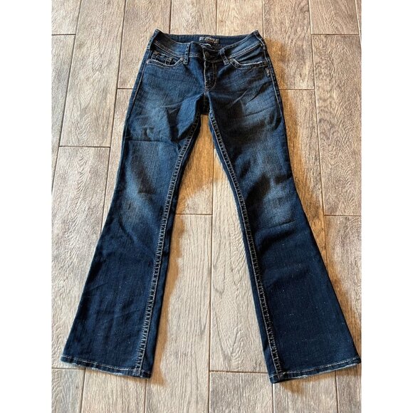 Silver Jeans Suki Surplus Back flap denim jeans size 27 x 32‎ Womens 27x32 Boot - Picture 7 of 12